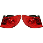 Set of 2 Tail Light For 2007-2010 Hyundai Elantra Sedan LH & RH Outer