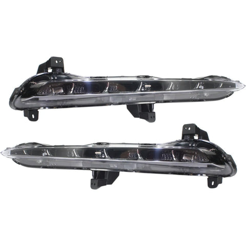 Driving Light For 2015-2017 Hyundai Sonata Set of 2 Driver and Passenger Side