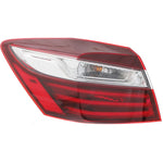 Tail Light For 2016-2017 Honda Accord Driver Side Outer