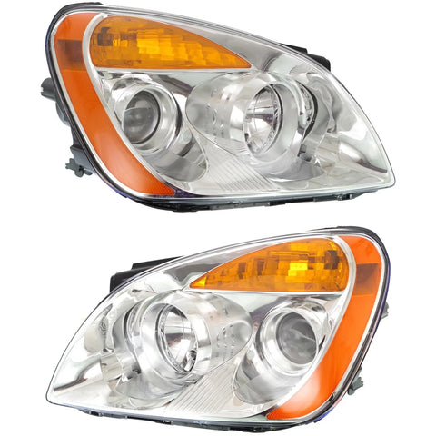Headlight For 2010-2012 Kia Rondo Pair Driver and Passenger Side