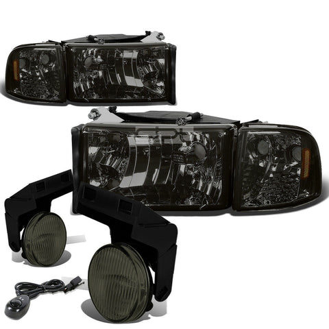 SMOKED HEADLIGHT+AMBE