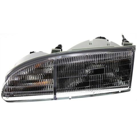 Headlight For 94-95 Ford Thunderbird Left Clear Lens Halogen
