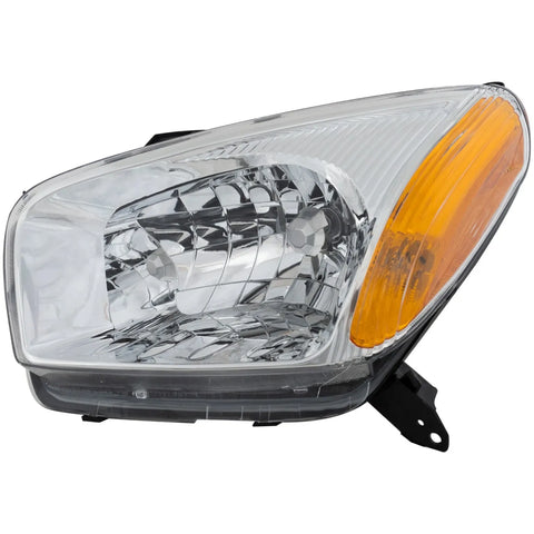 Headlight For 2001 2002 2003 Toyota RAV4 Base Model Left Clear Lens With Bulb