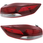 Tail Light For 2017-2018 Hyundai Elantra Set of 2 LH and RH Outer