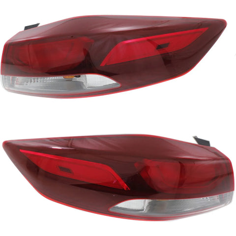 Tail Light For 2017-2018 Hyundai Elantra Set of 2 LH and RH Outer