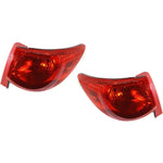 Set of 2 Tail Light For 09-2012 Chevrolet Traverse LS LH & RH w/ Bulb(s)