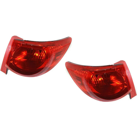 Set of 2 Tail Light For 09-2012 Chevrolet Traverse LS LH & RH w/ Bulb(s)