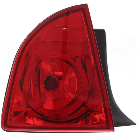 Tail Light Left Side Outer For 2008-2012 Chevrolet Malibu Hybrid LS LT Models