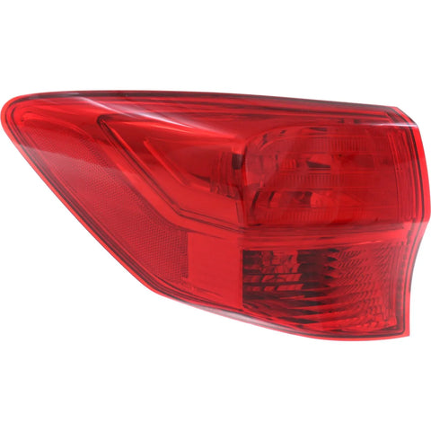 Tail Light For 2013-2015 Acura RDX Driver Side Outer