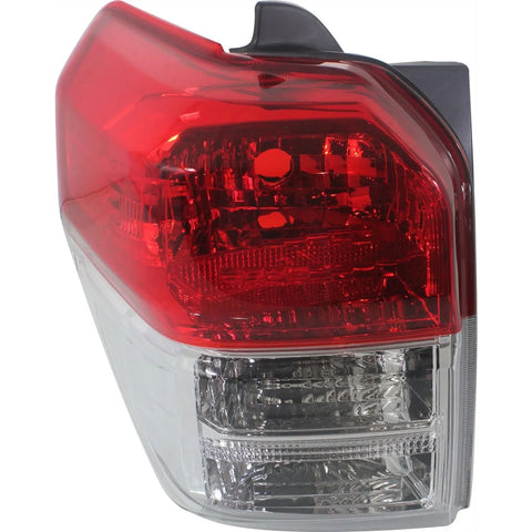 Halogen Tail Light For 2010-2013 Toyota 4Runner Limited/SR5 Right Clear/Red CAPA