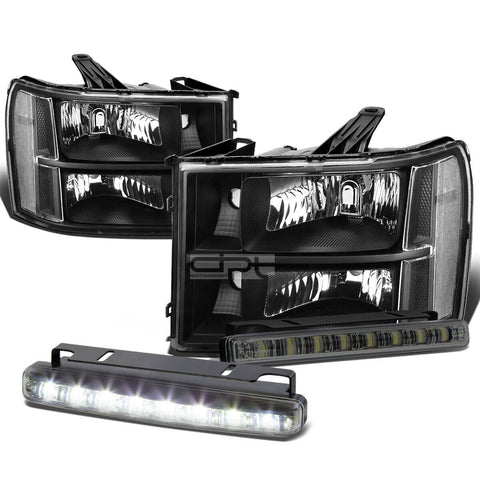 BLACK CLEAR CORNER HEAD+BUMPER+SM
