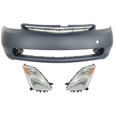 Bumper Cover Kit For 2004-2006 Toyota Prius Front Built Up To November 2005