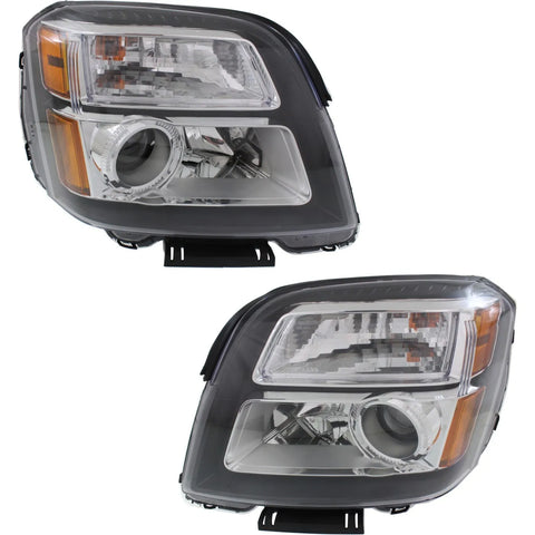 Headlight For 2013-2015 GMC Terrain Pair Driver and Passenger Side CAPA