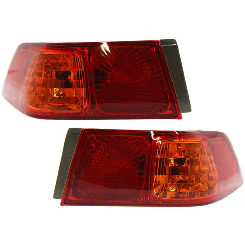 Set of 2 Tail Light For 2000-2001 Toyota Camry LE LH & RH w/ Bulb(s)