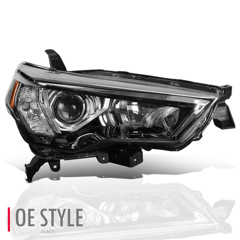14-20 Toyota 4Runner Right Side Chrome Housing OE Style Projector Headlight