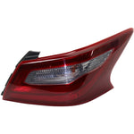 Tail Light Assembly For 2018 Nissan Altima S SL SR SV Passenger Side Outer