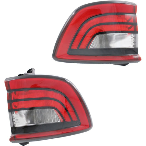 Tail Light For 2014-2018 Dodge Durango Set of 2 Left and Right Outer CAPA