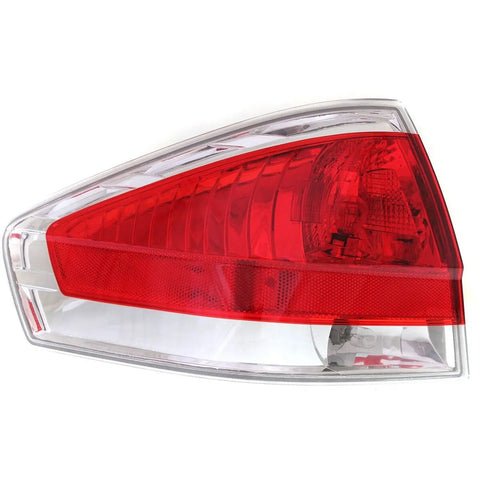 Tail Light for 2009-2011 Ford Focus LH Sedan w/ Chrome Insert - CAPA