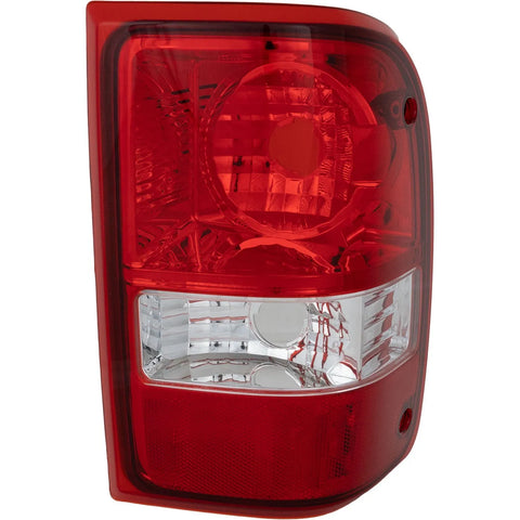 Halogen Tail Light For 2006-2011 Ford Ranger Right Clear & Red Lens CAPA