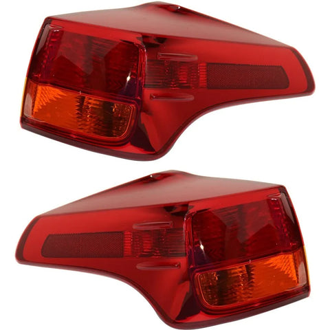 Tail Light For 2013-2015 Toyota RAV4 Set of 2 LH and RH Outer NA Built CAPA