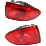 Tail Light For 2000-2002 Chevrolet Cavalier Set of 2 Left and Right Outer