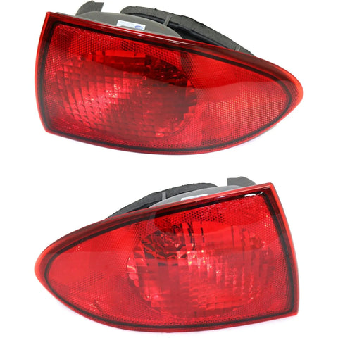Tail Light For 2000-2002 Chevrolet Cavalier Set of 2 Left and Right Outer