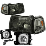 SMOKED HEADLIGHT+AMBE