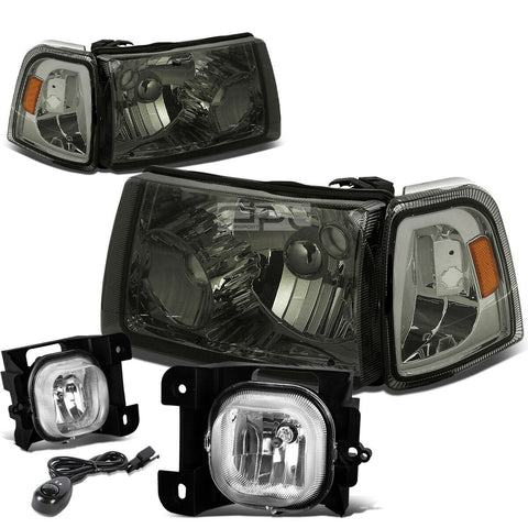 SMOKED HEADLIGHT+AMBE