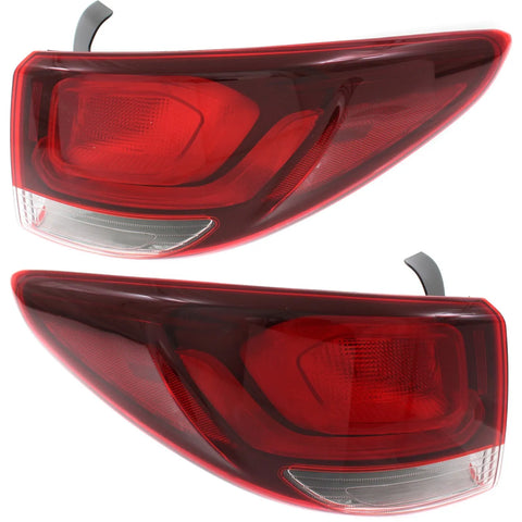 Tail Light For 2017-2018 Hyundai Santa Fe Set of 2 Left and Right Outer