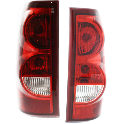 Pair Tail Light for 2003 Chevrolet Silverado 1500 & Silverado 2500 HD LH RH