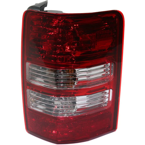 Halogen Tail Light For 2008-2012 Jeep Liberty Right Clear/Red Lens w/ Bulbs CAPA