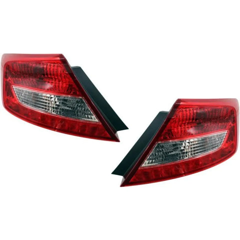 Set of 2 Tail Light For 12-2013 Honda Civic LX Coupe LH & RH w/ Bulb(s)