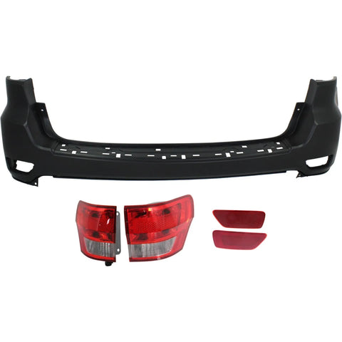 Bumper Cover Kit For 2011-2013 Grand Cherokee Rear