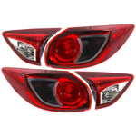 Tail Light For 2013-2016 Mazda CX-5 Set of 4 Left and Right Inner and Outer CAPA