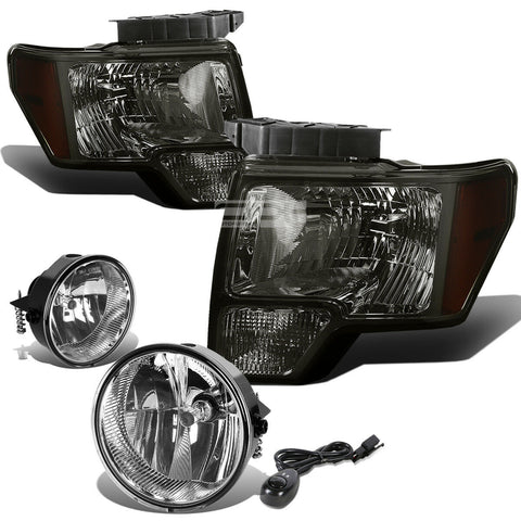 SMOKED HEADLIGHT+AMBE
