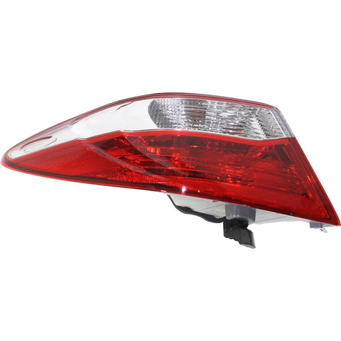 2015-2017 Replacement Outer Driver Tail Light For Toyota Camry W/ Bulb + Socket