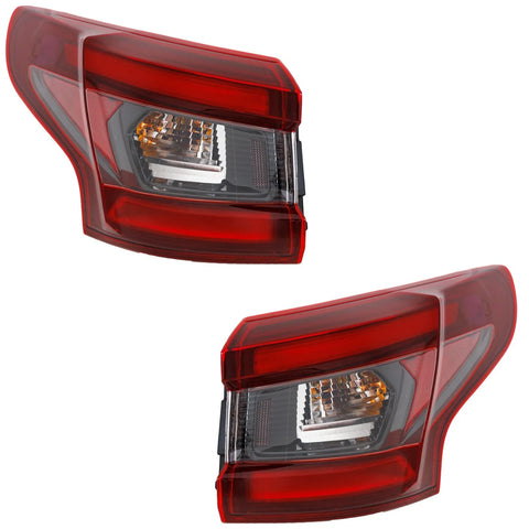 Pair Set of 2 Tail Lights Taillights Taillamps Brakelights  Driver & Passenger