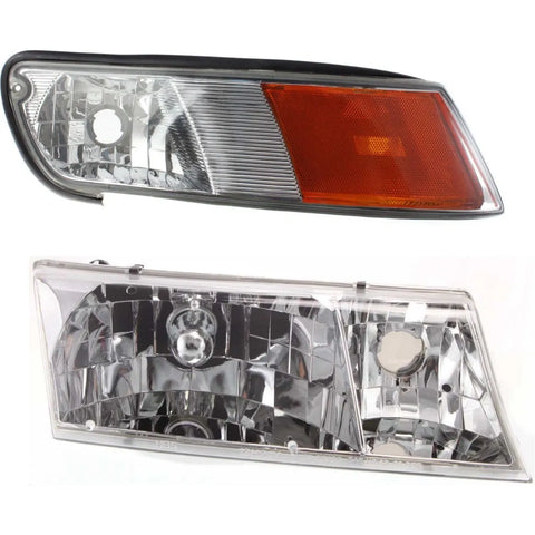 New Auto Light Kit Passenger Right Side RH Hand Mercury Grand Marquis 1998-2002