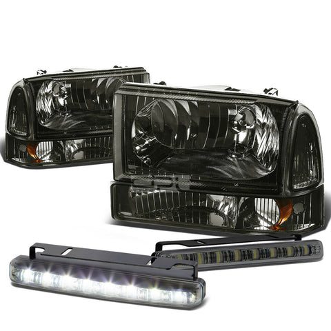 SMOKED HOUSING HEAD+BUMPER+CO