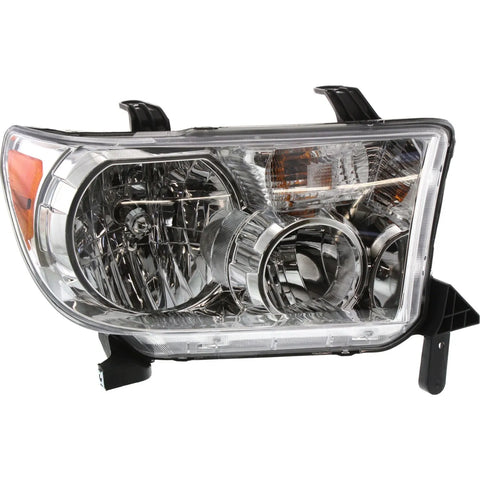 Headlight For 2007-2013 Toyota Tundra 2008-2016 Sequoia Passenger Side w/ bulb
