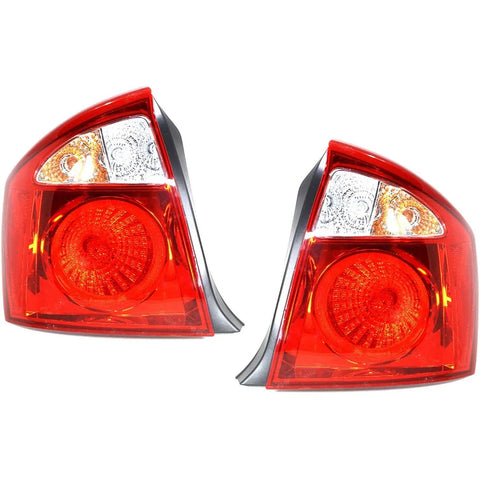 Set of 2 Tail Light For 2004-2006 Kia Spectra EX LH & RH w/ Bulb(s)