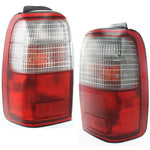 Set of 2 Tail Light For 97-2000 Toyota 4Runner LH & RH From 1-97 w/ Bulb