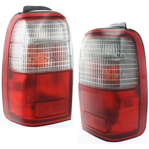 Set of 2 Tail Light For 97-2000 Toyota 4Runner LH & RH From 1-97 w/ Bulb