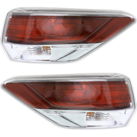 Tail Light For 2014-2017 Toyota Highlander Set of 2 Left and Right Outer CAPA