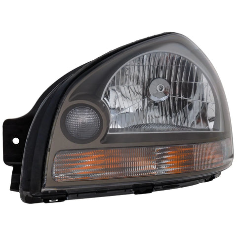 Headlight For 2005-2009 Hyundai Tucson Left With Clear Turn Signal Light