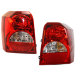 Set of 2 Tail Light For 2008-2010 Dodge Caliber SE LH & RH w/ Bulb(s)