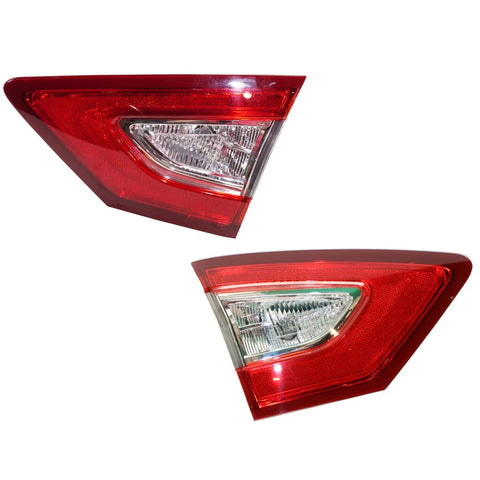 Tail Light For 2013-2016 Ford Fusion Set of 2 LH and RH Inner CAPA