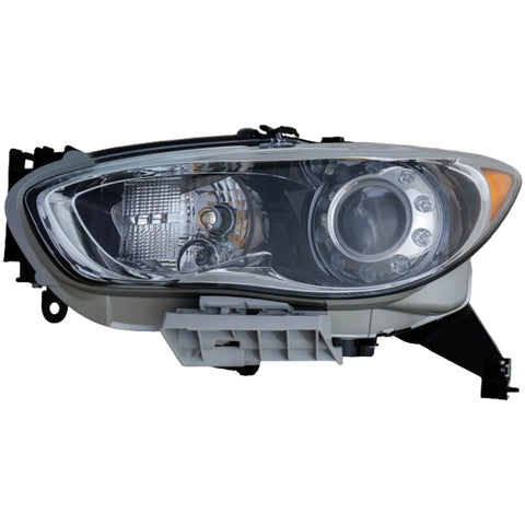 Headlight Assembly For 2013 Infiniti JX35 2014-2015 QX60 Driver HID With Bulb