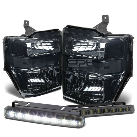 SMOKED CLEAR SIGNAL HEAD+BUMPER+LE