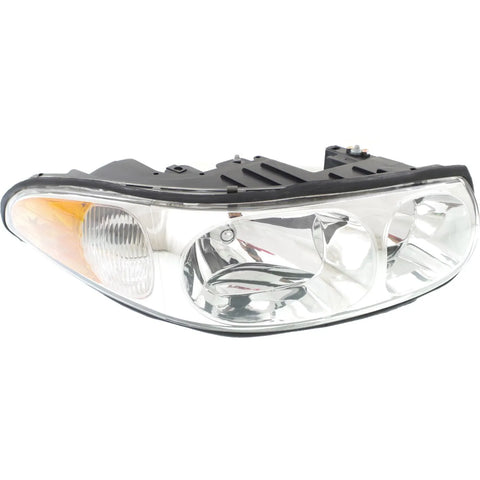 Headlight For 2000-2005 Buick LeSabre Custom Model FWD Right With Bulb